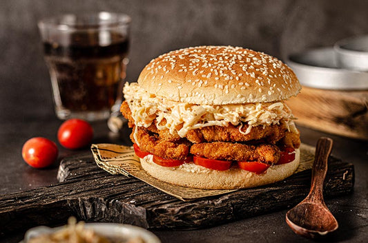 Hamburger di Tonno e Pomodorini Pachino