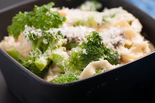 Tagliatelle con Salsiccia e Broccoli Low Carb
