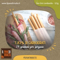 Grissini Low Carb - Gris Lombardia - 7,8% di carboidrati